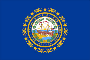 New Hampshire's flag