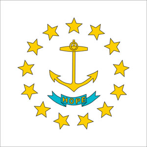 Rhode Island's flag