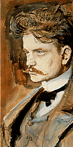portrait of Jean Sibelius
