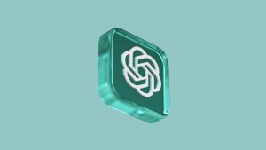 The logo of OpenAI