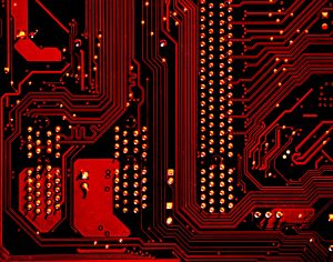 A computer chip